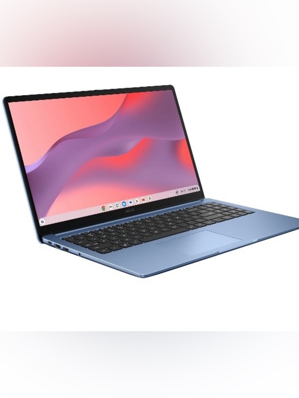 ASUS CX15 15.6 inch Chromebook Laptop Intel Celeron N4500 4GB RAM 128GB Blue